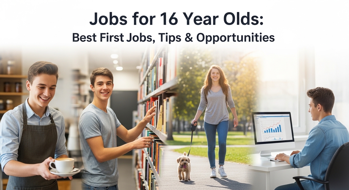 jobs for 16 year olds