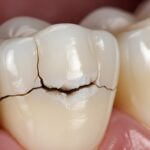 chipped crown tooth